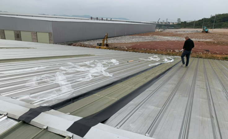 伍家岗厂房屋面防水维修案例